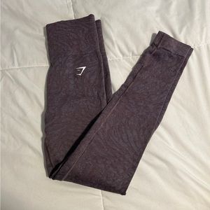 Purple Gymshark leggings